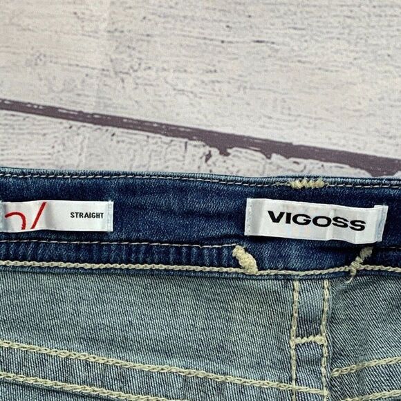 Visgoss Jeans sz 16 Long Straight Heritage Fit Mid Rise New NWT - Picture 7 of 9